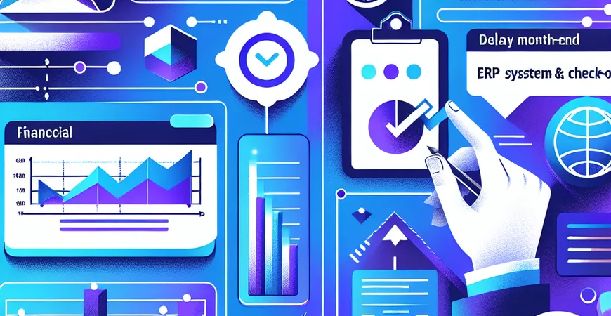  财务月结延迟？ERP系统结账流程优化技巧  